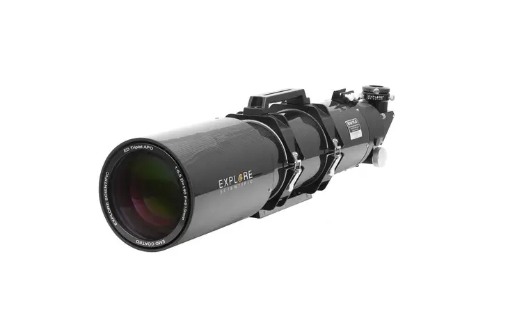 Explore Scientific FPL-53 Carbon Fiber ED140 f/6.5 APO Triplet Refractor w/ Ohara FPL53 Optics